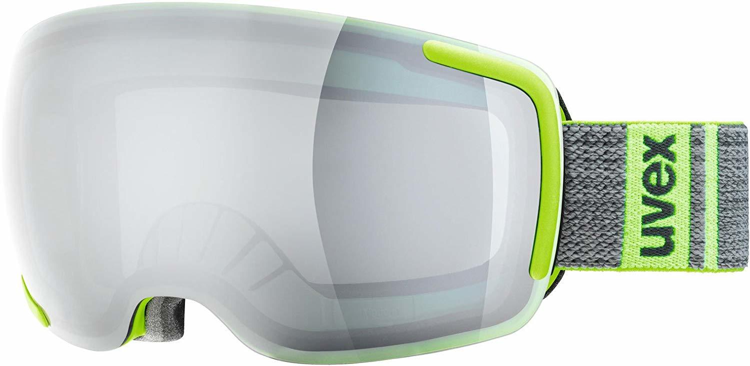Lime Green Ski Goggles
