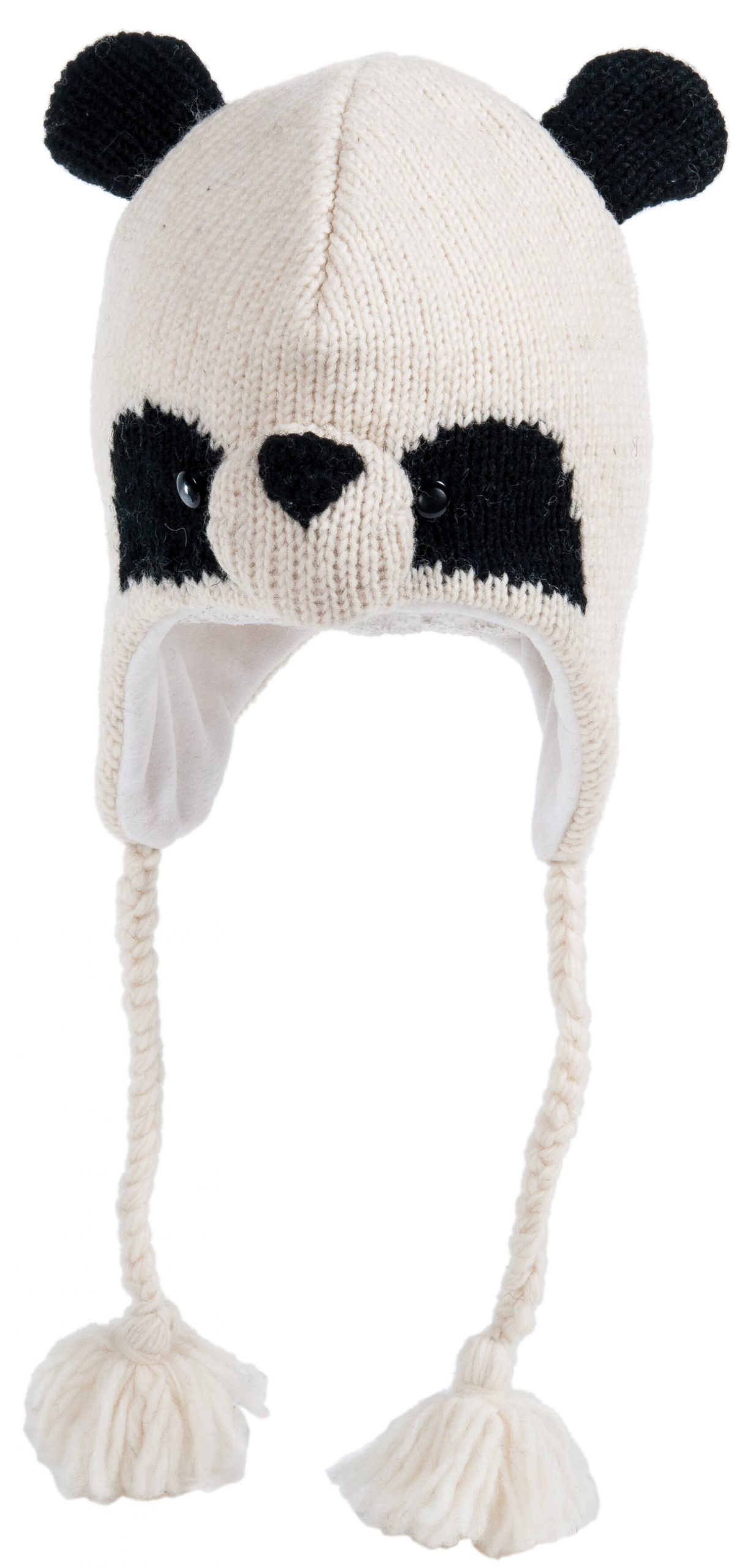 cute panda knitted hat