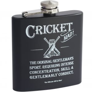 cricket hip flask