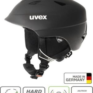 uvex ski helmet black