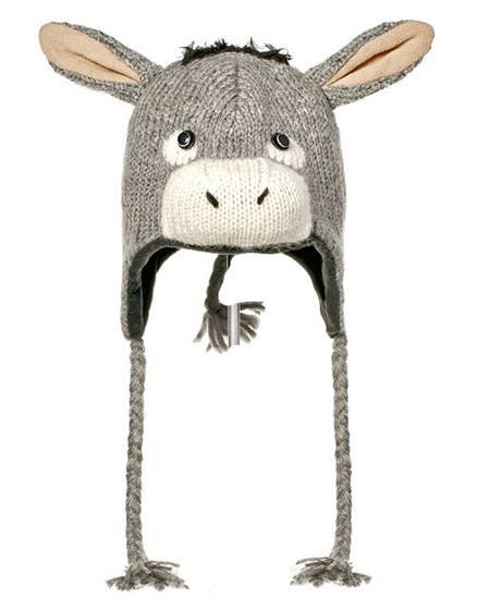 donkey ski hat