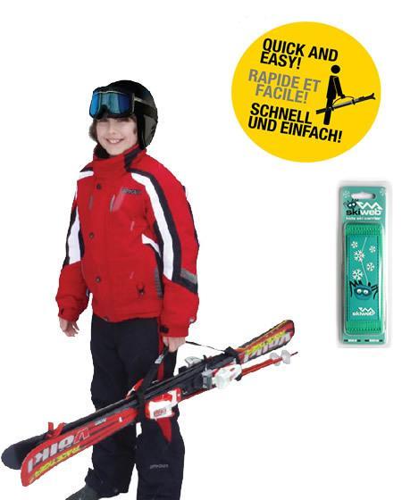 childs snow ski carrier strap