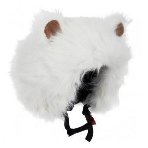 polar bear ski helmet cover