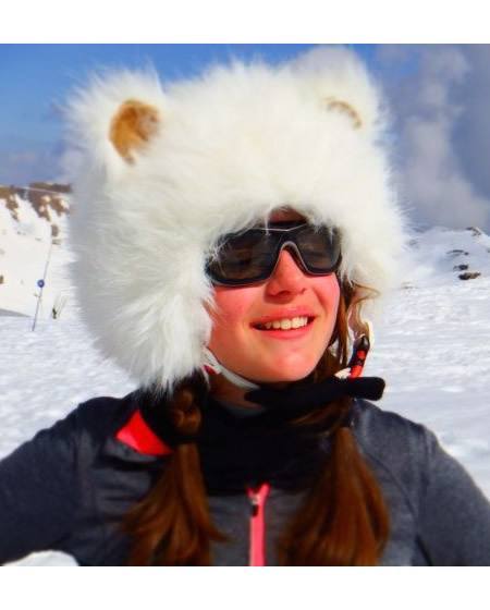Polar Bear Ski Helmet Cover-3103